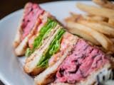 Roast Beef Club Sandwich