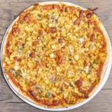 Masala Chicken Elote Pizza