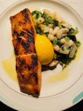 Grilled Salmon Lunch