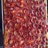 Spicy Pepperoni Pizza Slice