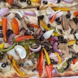 Vegan Square Pizza Slice