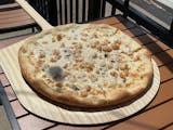 Shrimp Alfredo Pizza