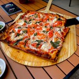 Margherita Deep Dish Pizza