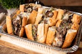 Tray of Philly Cheesesteak SUB