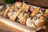 Tray of Sausage & Peppers Parmigiana SUB