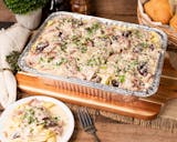 Tray of Fettucine Carbonara