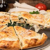 Spinach Stuffed Pizza