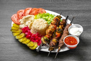Five Boroughs Mixed Kabob Platter