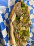 Sausage, Pepper & Onion Sandwich