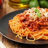 Spaghetti Marinara Lunch