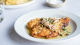 Chicken Piccata in Lemon sauce W salad