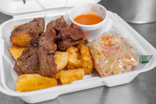 Yuca Frita with Chicharron