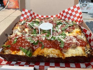 Detroit Style Pizza