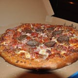 Meat, Meat & More Meat Pizza