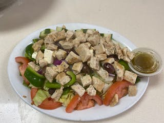 Greek Salad with Chicken