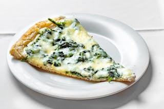 White Spinach Pizza