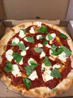 Margherita Basil Pizza