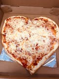 Heart Thin Crust Pizza
