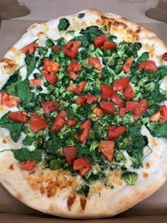 White Veggie Pizza