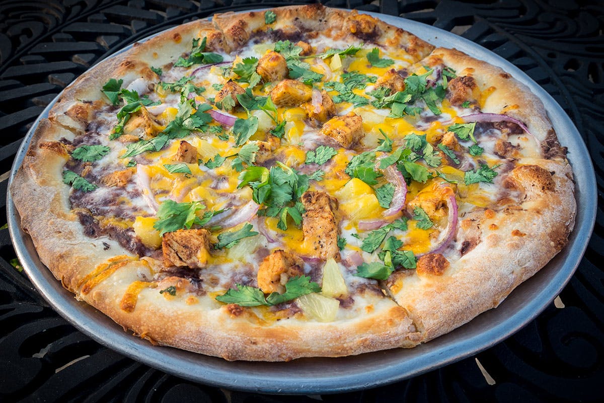 Florentine Chicken Pizza