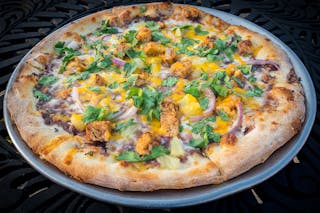 Florentine Chicken Pizza