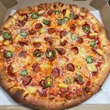 Spicy Hawaiian Pizza