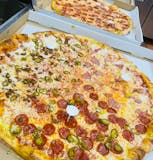 24" Pizza with 2 Toppings, 20 Wings with Fries & 2-Liter Soda Special