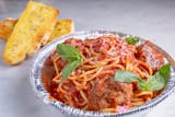 Spaghetti with Two Meatballs