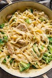Chicken & Broccoli Alfredo w. Fettuccine