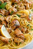 Scampi Chicken (Spaghetti)