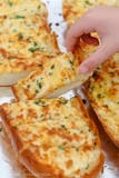 Garlic Bread with Melted Mozzarella