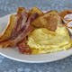 4. French Toast with Egg & Bacon Breakfast