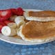 3. Pancakes with Strawberry & Banana  Breakfast