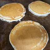 Plain  Pancakes Breakfast