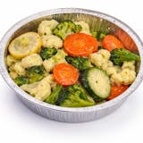 saute  veggie  in garlic sauce
