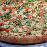 Pesto Chicken Halal Pizza