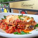 Eggplant Parmigiana with Pasta