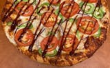 Western Style BBQ Chicken Pizza