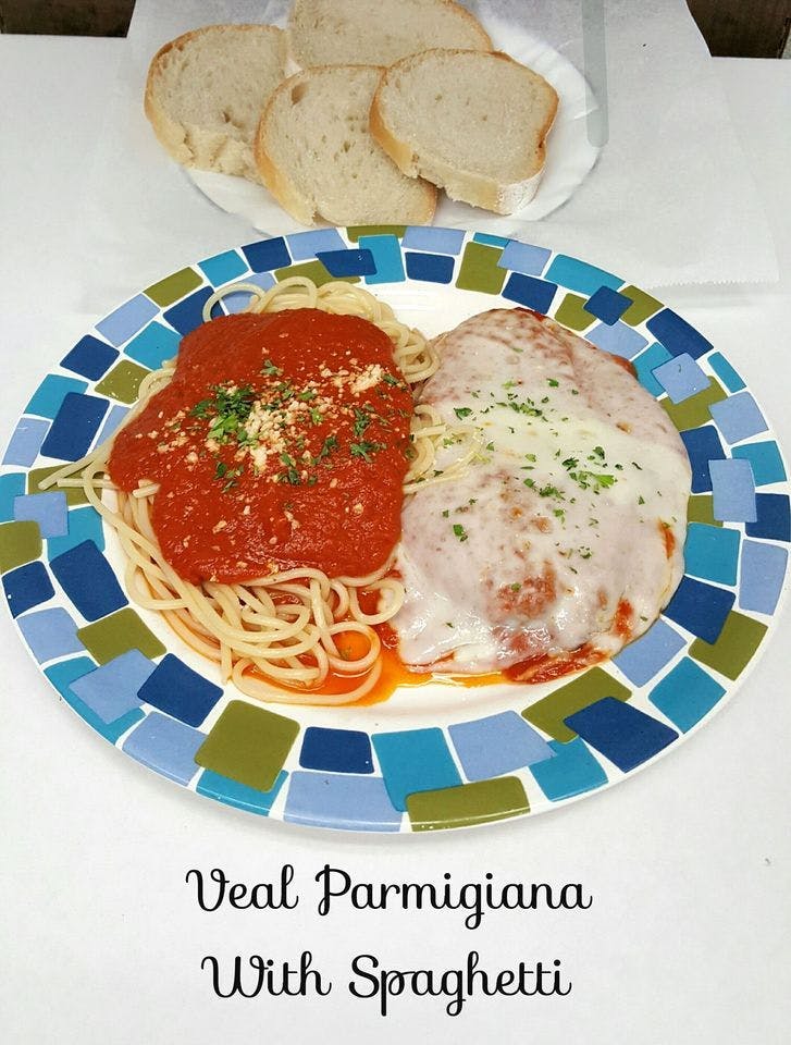 Veal Parmigiana Pasta