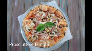 Prosciutto Cotto e Fungi Pizza