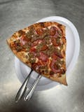 All Meat Pizza Slice