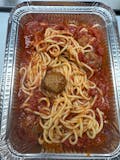 Spaghetti with meat balls