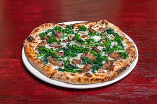 Salsiccia e Spinaci Pizza