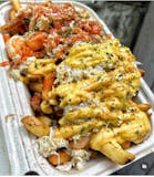 Cajun Chicken Alfredo Fries