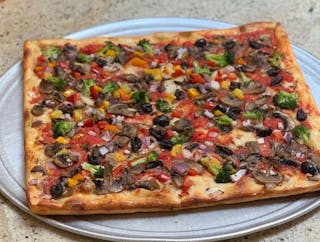 Vegetable Sicilian Pizza
