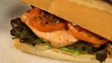 Grilled Salmon Deluxe Burger