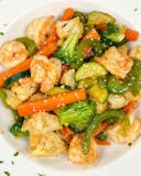 Shrimp Vegetable & Sesame Stir Fry