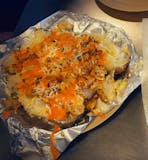 Buffalo Chicken Baked Potatoes