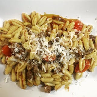 Cavatelli e Salsiccia