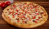 Chicken Bacon Ranch Pizza